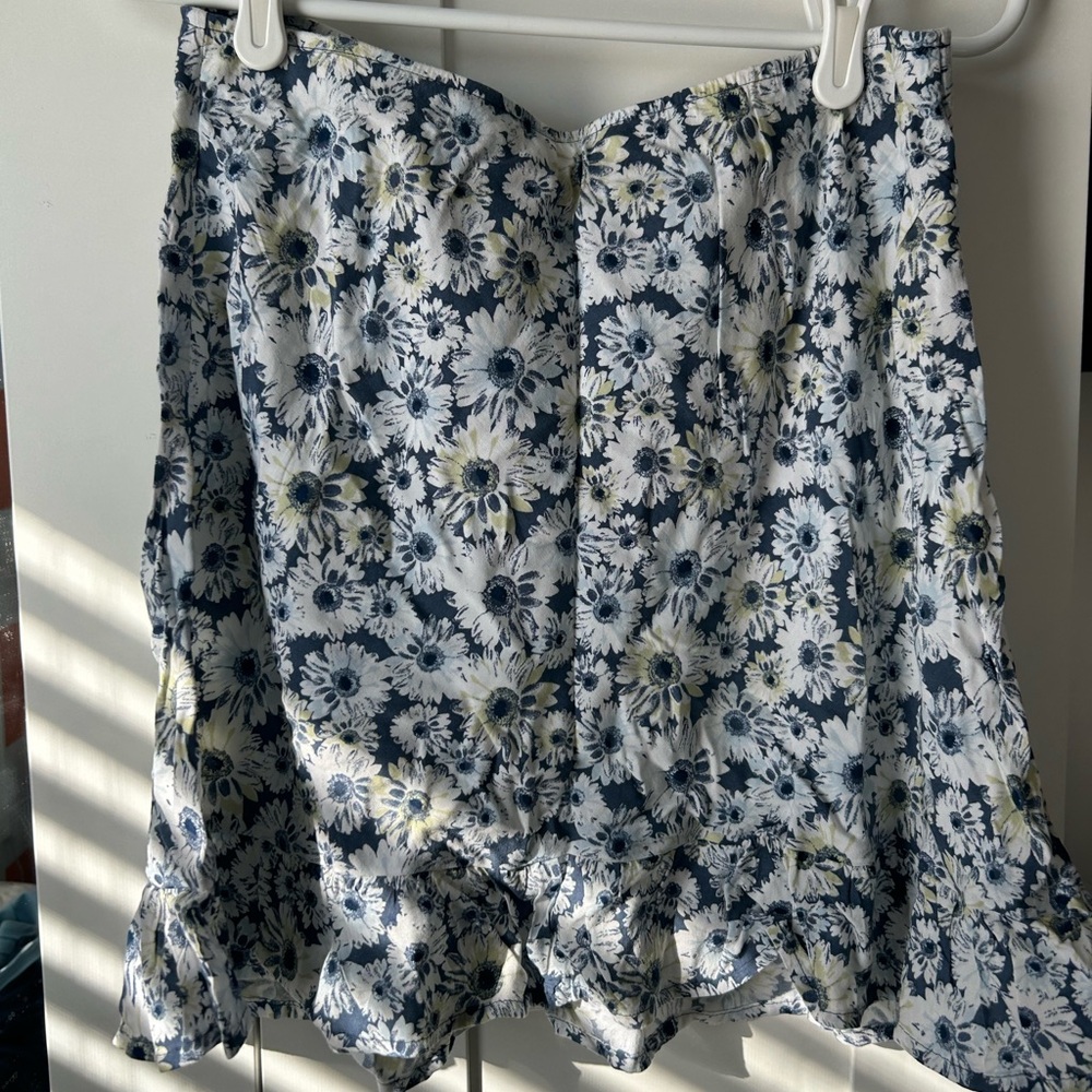 Floral Mini Skirt